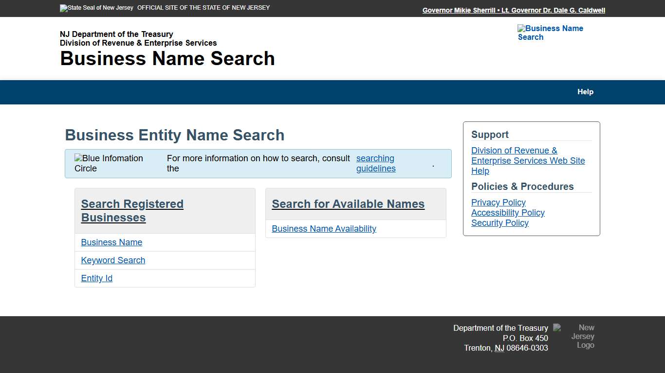 Business Name Search